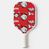 Bang Zoom Wow Pickleball Schläger (Vorderseite)
