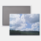 Banga, Philippinen Landschaft Magnet (Vorderseite/Rückseite)