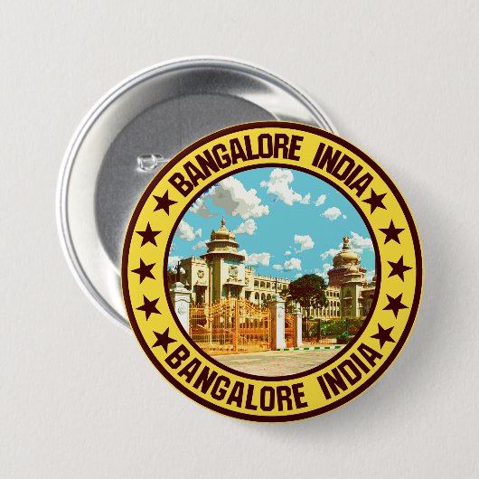 Bangalore Button (Vorne & Hinten)
