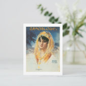 Bangalore Vintag Songbook Cover Postkarte (Stehend Vorderseite)