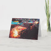 Banger Racing Geburtstagskarte Karte (Vorderseite)