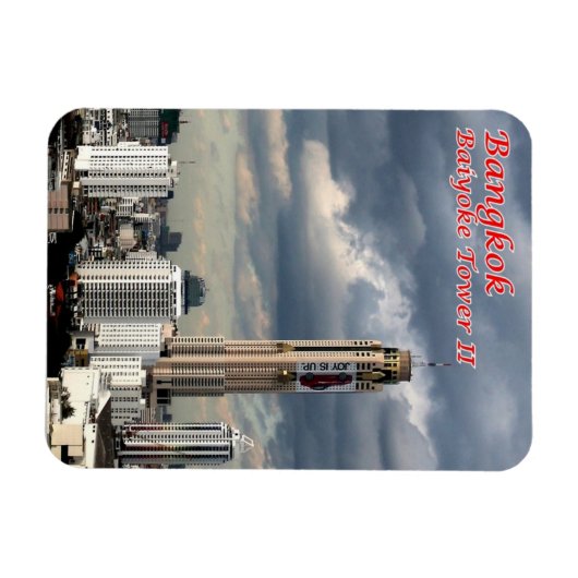 Bangkok - Bayoke Tower II - Thailand - Magnet (Horizontal)