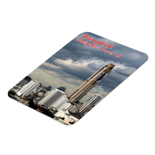Bangkok - Bayoke Tower II - Thailand - Magnet (Linke Seite)