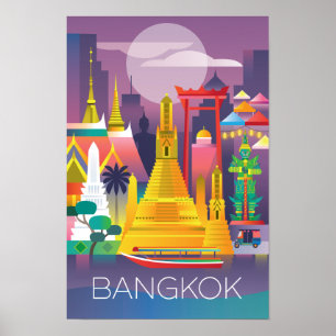 Bangkok Druck Poster