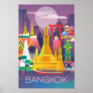 Bangkok Druck Poster