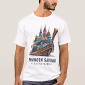 BANGKOK FLOATING MARKET T-Shirt (Vorderseite)