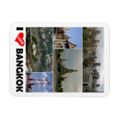 Bangkok - I Liebe - Thailand - Magnet (Horizontal)