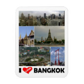 Bangkok - I Liebe - Thailand - Magnet (Vertikal)