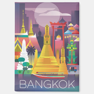 Bangkok Kühlschrank Magnet