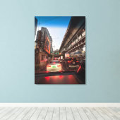 Bangkok lebt noch in der Fotografie Leinwanddruck (Insitu (Holzboden))