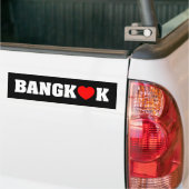 BANGKOK-LIEBE AUTOAUFKLEBER (Auf Lkw)