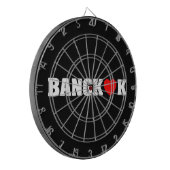 BANGKOK-LIEBE DARTSCHEIBE (Vorderseite Links)