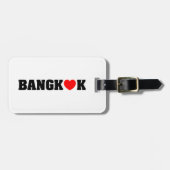 BANGKOK-LIEBE GEPÄCKANHÄNGER (Vorderseite horizontal)