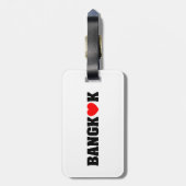 BANGKOK-LIEBE GEPÄCKANHÄNGER (Rückseite vertikal)