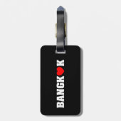 BANGKOK-LIEBE GEPÄCKANHÄNGER (Rückseite vertikal)