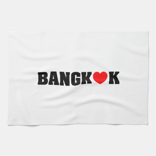BANGKOK-LIEBE GESCHIRRTUCH (Horizontal)