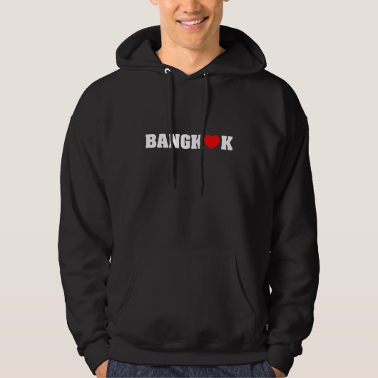 BANGKOK-LIEBE HOODIE (Vorderseite)