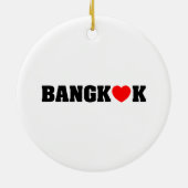 BANGKOK-LIEBE KERAMIK ORNAMENT (Hinten)