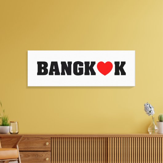 BANGKOK-LIEBE LEINWANDDRUCK (Insitu (Wohnzimmer))