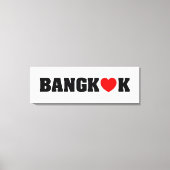 BANGKOK-LIEBE LEINWANDDRUCK (Vorderseite)