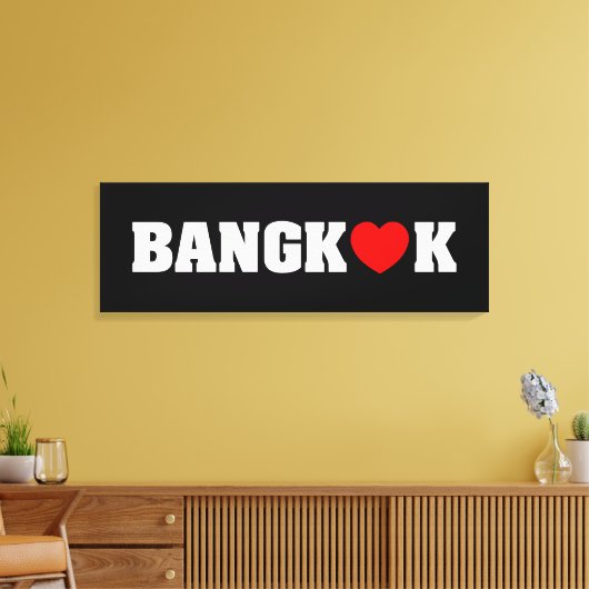 BANGKOK-LIEBE LEINWANDDRUCK (Insitu (Wohnzimmer))