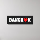 BANGKOK-LIEBE LEINWANDDRUCK (Vorderseite)