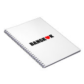 BANGKOK-LIEBE NOTIZBLOCK (Rechte Seite)