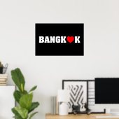 BANGKOK-LIEBE POSTER (Heimbüro)