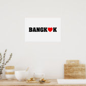BANGKOK-LIEBE POSTER (Küche)