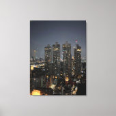 Bangkok Nachtleben Fotografie Geschenk Idee Leinwanddruck (Vorderseite)