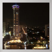 Bangkok nachts poster (Vorne)