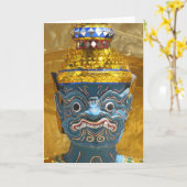 Bangkok Note Card Karte (Gelbe Blume)