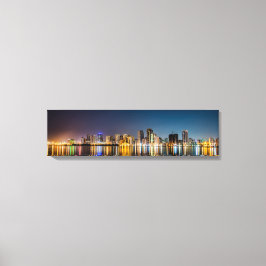 Bangkok Panoramablick auf die Skyline von Bangkok Leinwanddruck