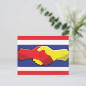 Bangkok Postcard Postkarte (Stehend Vorderseite)