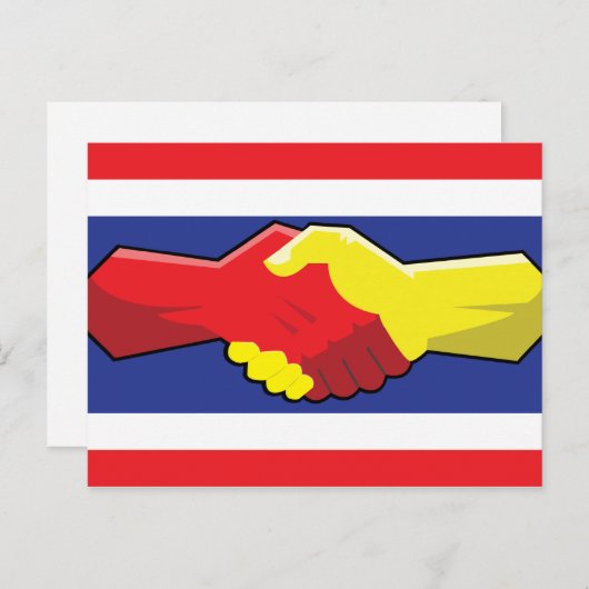 Bangkok Postcard Postkarte (Vorne/Hinten)