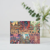 Bangkok Postcard Postkarte (Stehend Vorderseite)