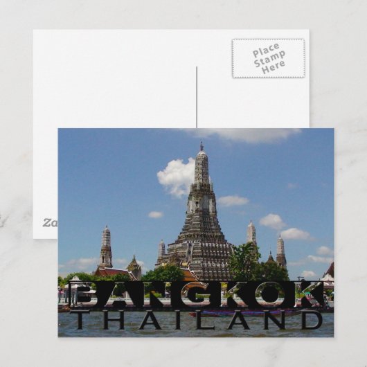Bangkok Postkarte (Vorne/Hinten)