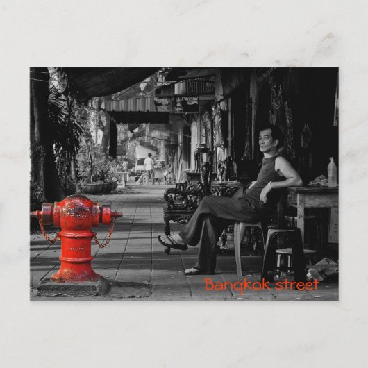 Bangkok Postkarte (Vorderseite)