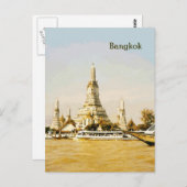 Bangkok Postkarte (Vorne/Hinten)