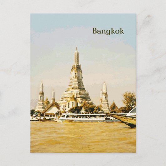 Bangkok Postkarte (Vorderseite)