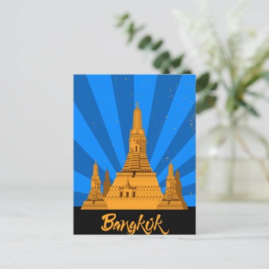 Bangkok Postkarte (Stehend Vorderseite)