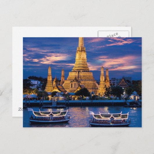 Bangkok Postkarte (Vorne/Hinten)