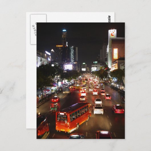 Bangkok Postkarte (Vorne/Hinten)