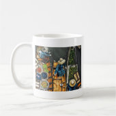 Bangkok, sich hin- und herbewegender Markt Kaffeetasse (Links)