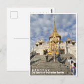 Bangkok, Tempel des Golden Buddha, Thailand Postkarte (Vorne/Hinten)