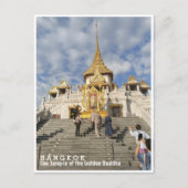 Bangkok, Tempel des Golden Buddha, Thailand Postkarte (Vorderseite)