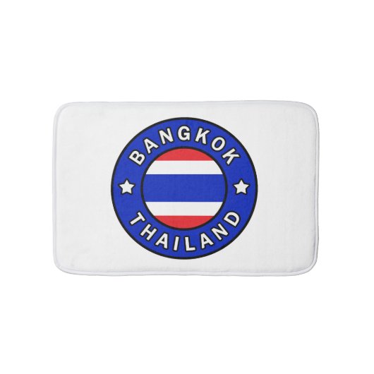 Bangkok Thailand Badematte (Vorderseite)