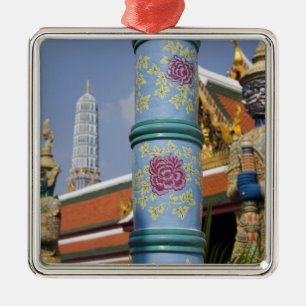 Bangkok, Thailand. Bangkoks Grand Palace 2 Ornament Aus Metall