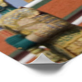 Bangkok, Thailand. Bangkok's Grand Palace 2 Poster (Ecke)