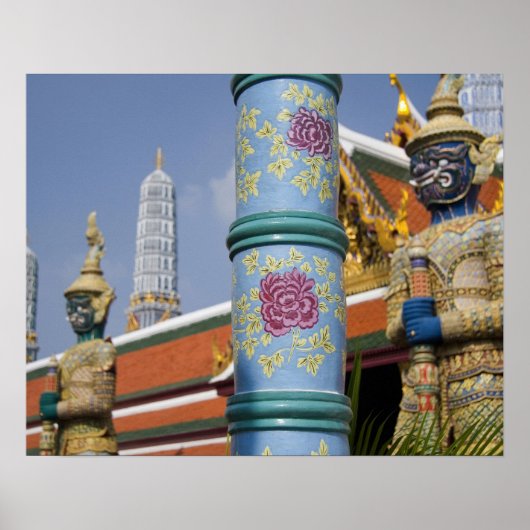 Bangkok, Thailand. Bangkok's Grand Palace 2 Poster (Vorne)